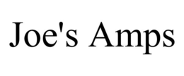 JOE'S AMPS trademark