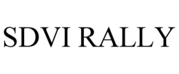 SDVI RALLY trademark