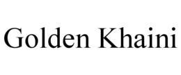 GOLDEN KHAINI trademark