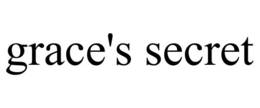 GRACE'S SECRET trademark