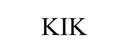 KIK trademark