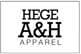 HEGE A&H APPAREL trademark