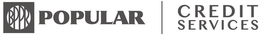 BPPR POPULAR CREDIT SERVICES trademark