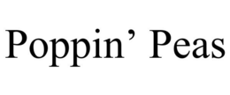 POPPIN' PEAS trademark