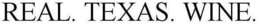 REAL. TEXAS. WINE. trademark