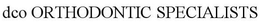 DCO ORTHODONTIC SPECIALISTS trademark