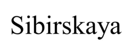 SIBIRSKAYA trademark
