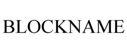 BLOCKNAME trademark