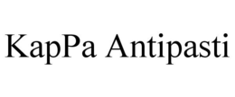 KAPPA ANTIPASTI trademark