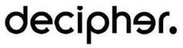DECIPHER. trademark