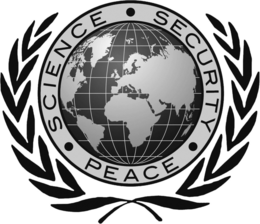 · SCIENCE · SECURITY · PEACE trademark