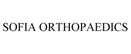 SOFIA ORTHOPAEDICS trademark