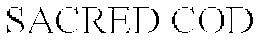 SACRED COD trademark