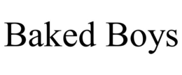 BAKED BOYS trademark