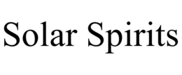 SOLAR SPIRITS trademark