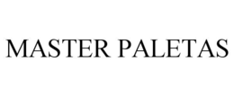 MASTER PALETAS trademark