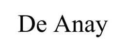DE ANAY trademark