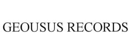 GEOUSUS RECORDS trademark