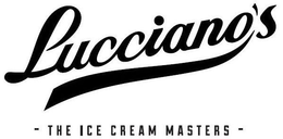 LUCCIANO'S · THE ICE CREAM MASTERS · trademark