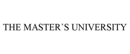 THE MASTER'S UNIVERSITY trademark