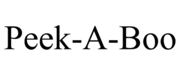 PEEK-A-BOO trademark