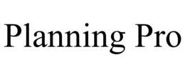 PLANNING PRO trademark
