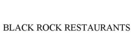 BLACK ROCK RESTAURANTS trademark