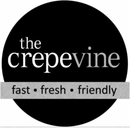 THE CREPEVINE FAST FRESH FRIENDLY trademark
