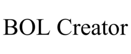 BOL CREATOR trademark