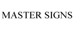 MASTER SIGNS trademark