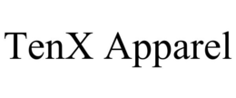 TENX APPAREL trademark