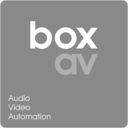 BOX AV AUDIO VIDEO AUTOMATION trademark