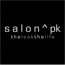 SALON ^ PK THE LOOK THE LIFE trademark