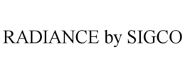 RADIANCE BY SIGCO trademark