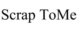 SCRAP TOME trademark