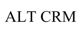 ALT CRM trademark
