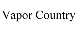 VAPOR COUNTRY trademark