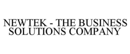 NEWTEK - THE BUSINESS SOLUTIONS COMPANY trademark
