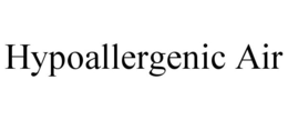 HYPOALLERGENIC AIR trademark