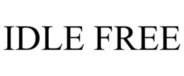 IDLE FREE trademark