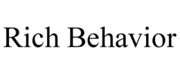 RICH BEHAVIOR trademark