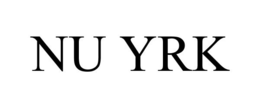 NU YRK trademark