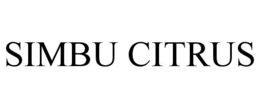 SIMBU CITRUS trademark