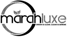 MARAHLUXE GREEN IS CLEAN. CLEAN IS SERENE trademark