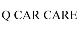 Q CAR CARE trademark
