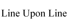 LINE UPON LINE trademark