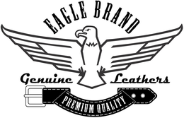 EAGLE BRAND GENUINE LEATHERS PREMIUM QUALITY trademark