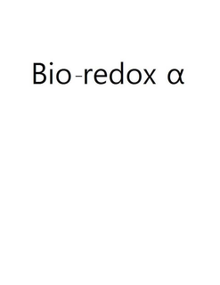 BIO-REDOX ALPHA trademark
