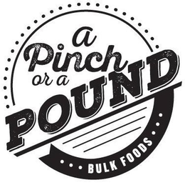 A PINCH OR A POUND BULK FOODS trademark