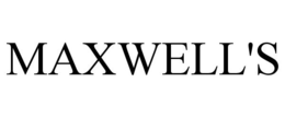 MAXWELL'S trademark